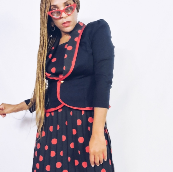 Polka Dot Skirt Set - Picture 4 of 10